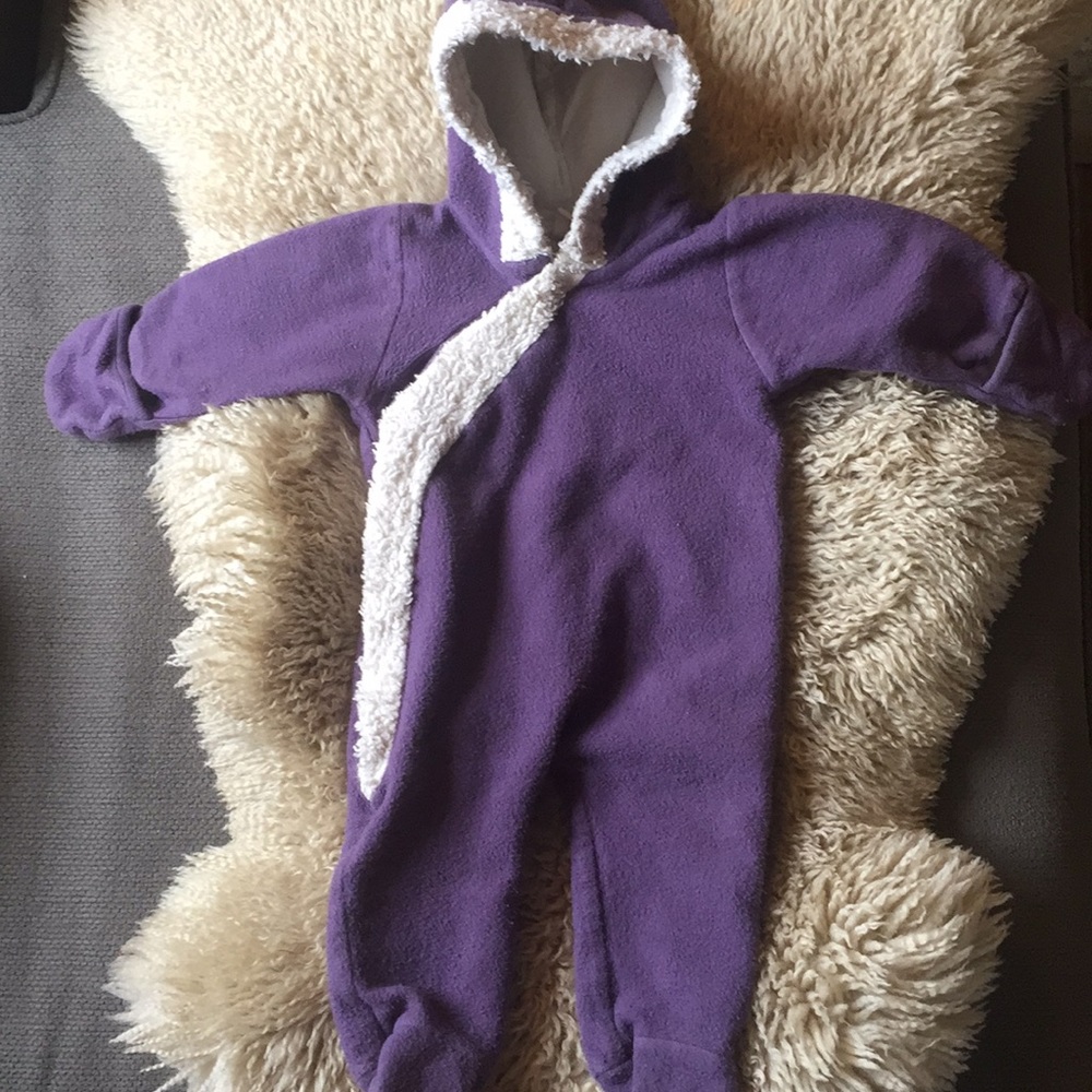 Organic baby bunting